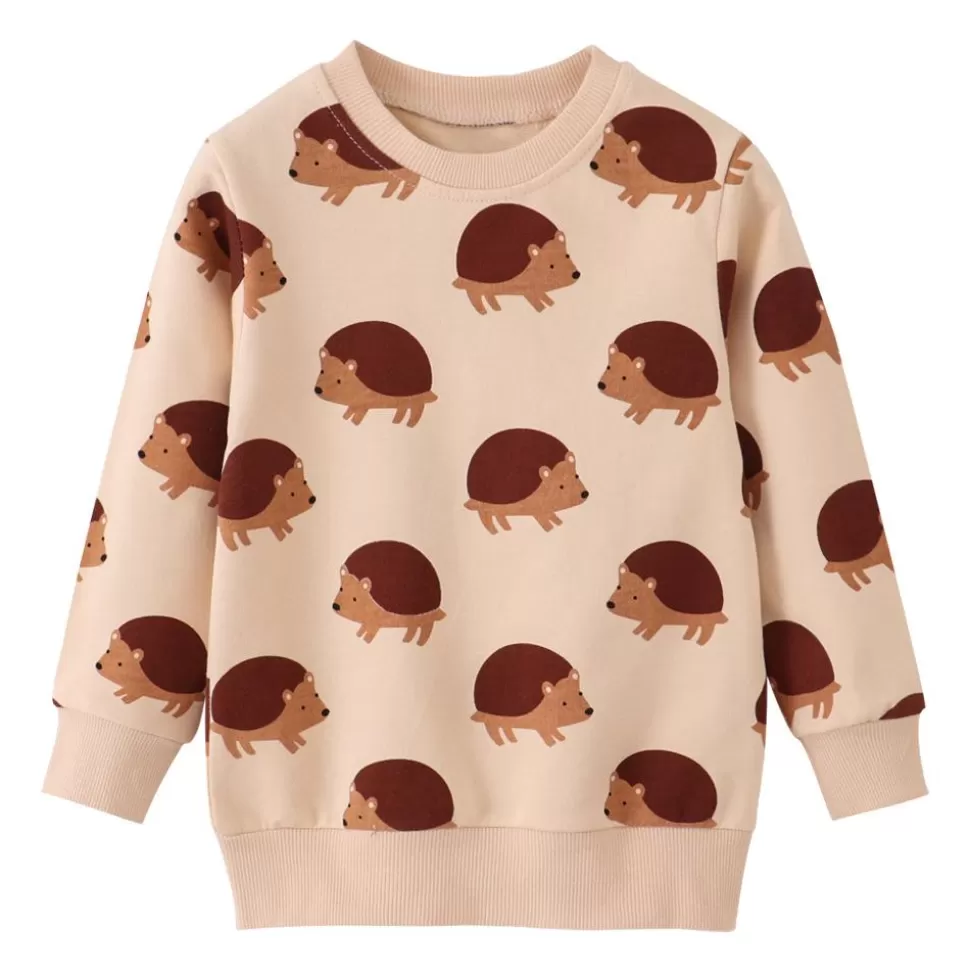 Outlet Origami Doll Mr hedgehog kids pullover