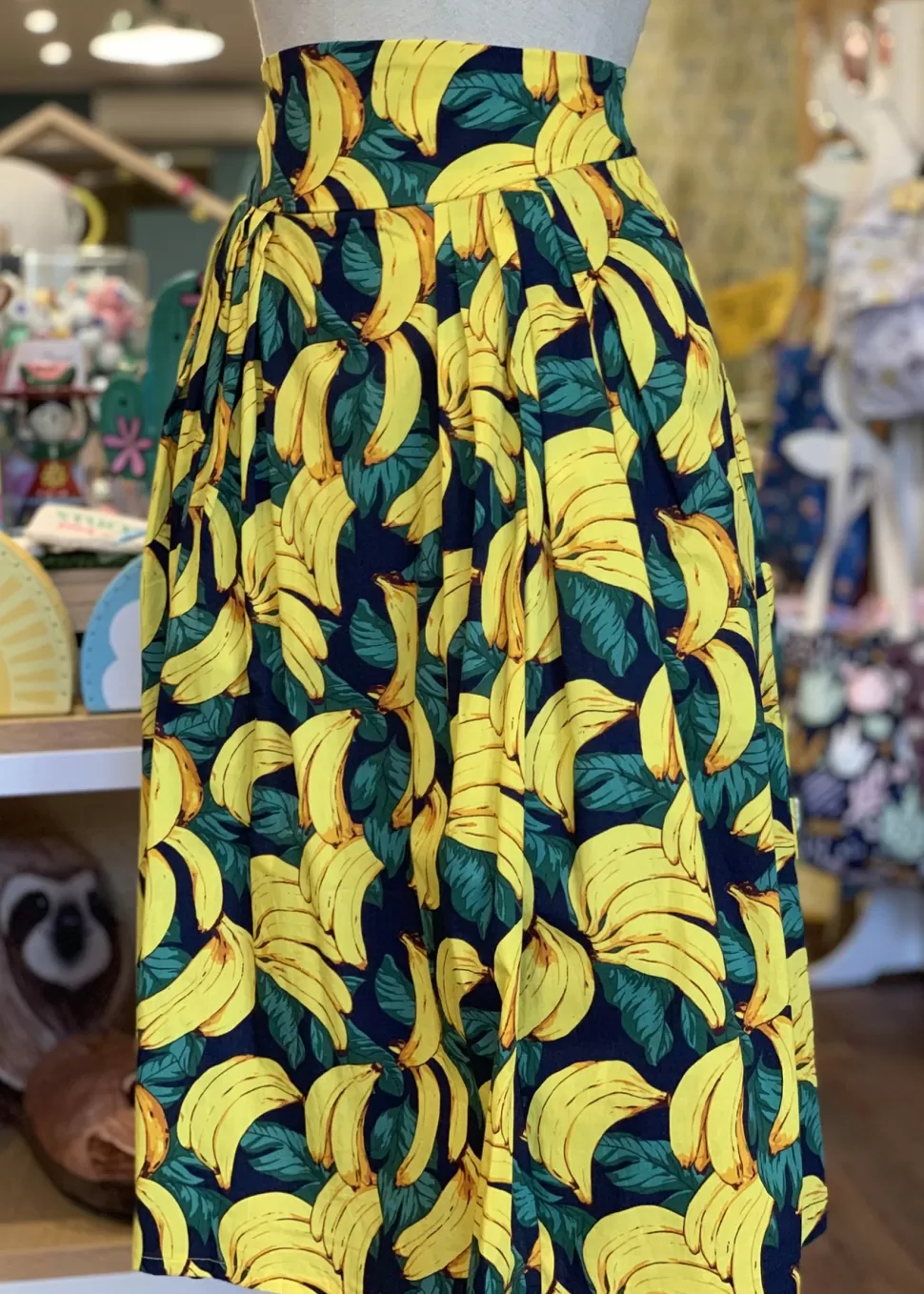 Flash Sale Origami Doll Museum Tour Skirt - Banana (CLEARANCE SALE)