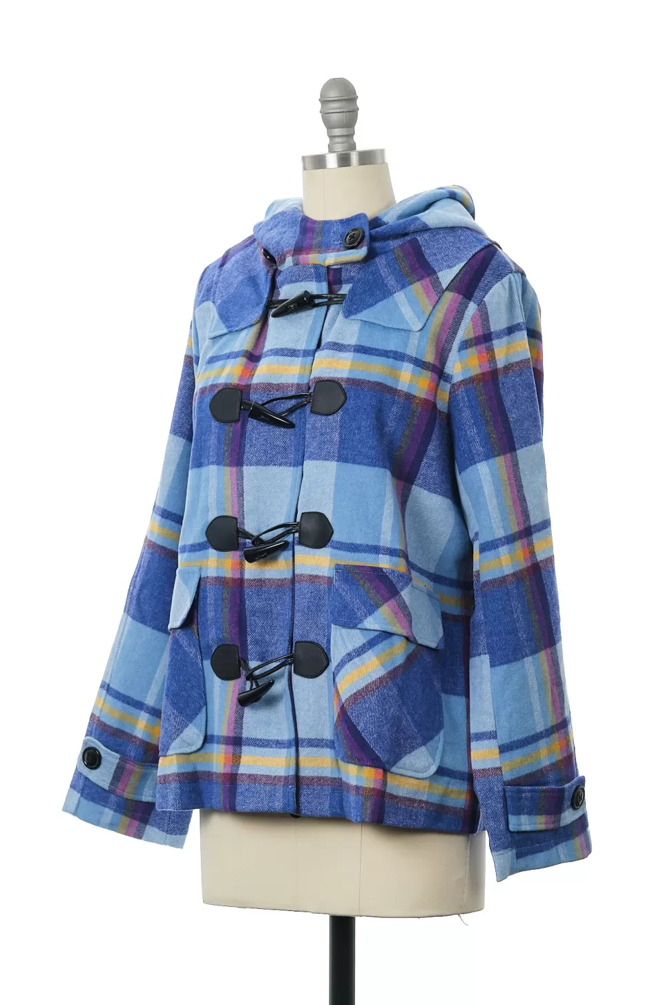 Best Origami Doll Penny Duffle Jacket - (CLEARANCE SALE) blue