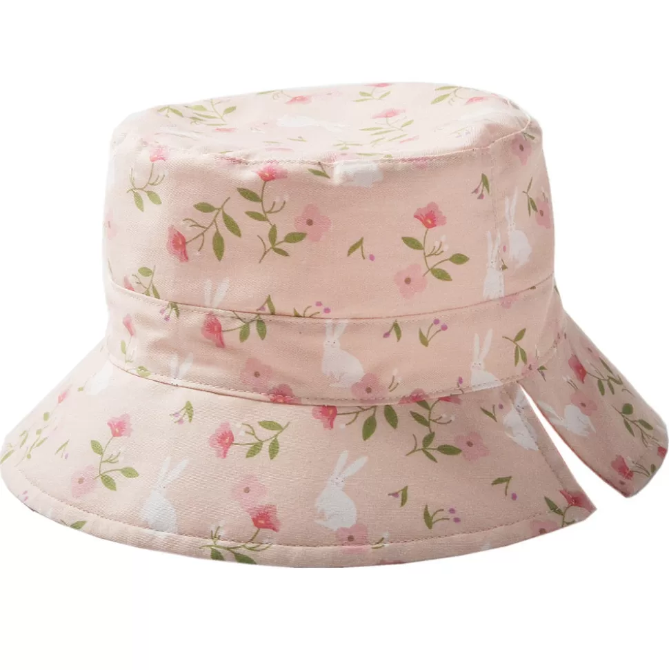 Best Origami Doll Pink Bunny Reversible bucket hat