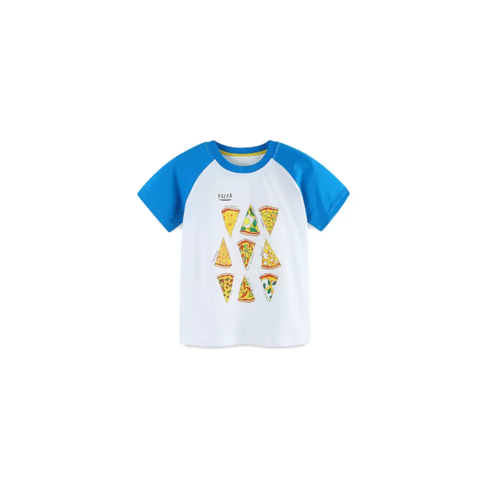 Flash Sale Origami Doll Pizza kids tee