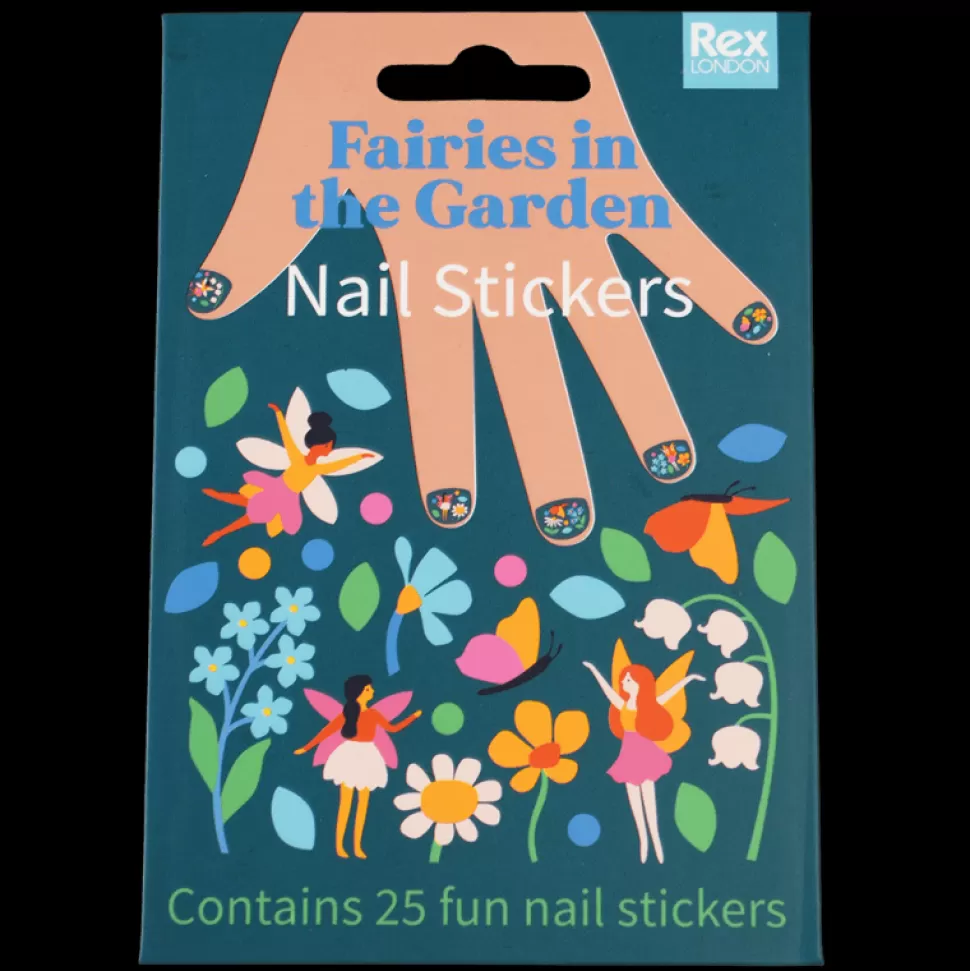 Flash Sale Origami Doll REX Child Nail Stickers -Fairies in the Garden