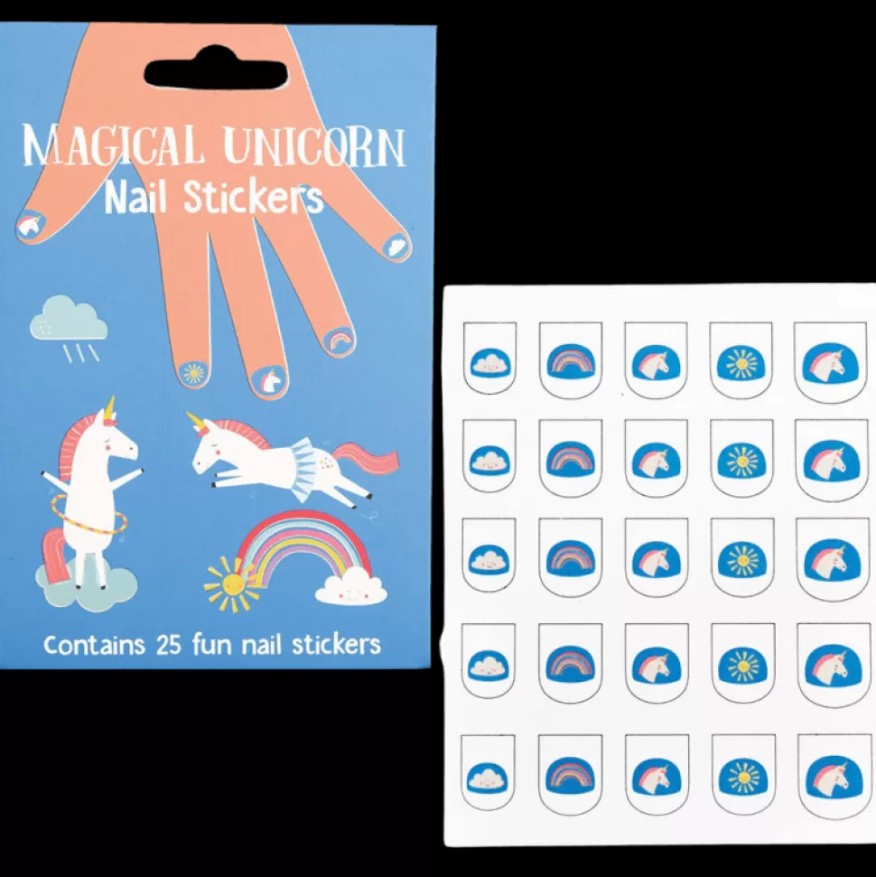 Sale Origami Doll REX Child Nail Stickers -Unicorn