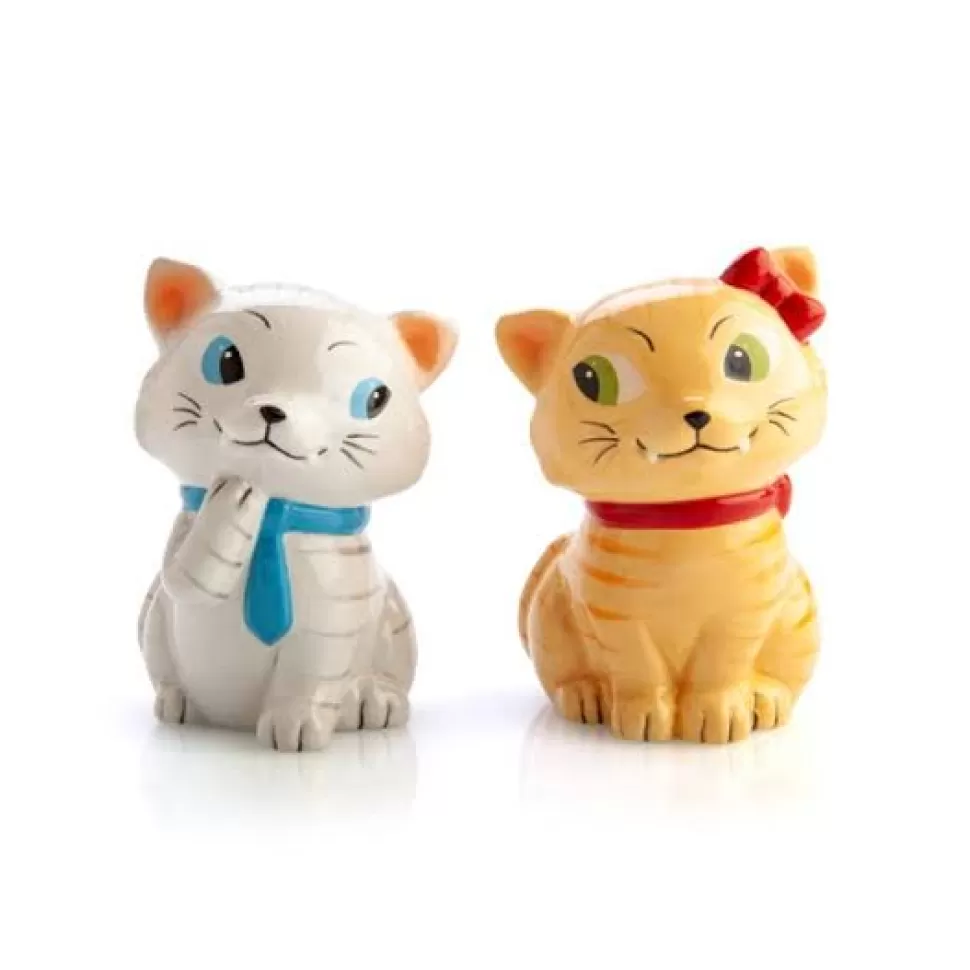 Discount Origami Doll Salt and pepper set tabby cat