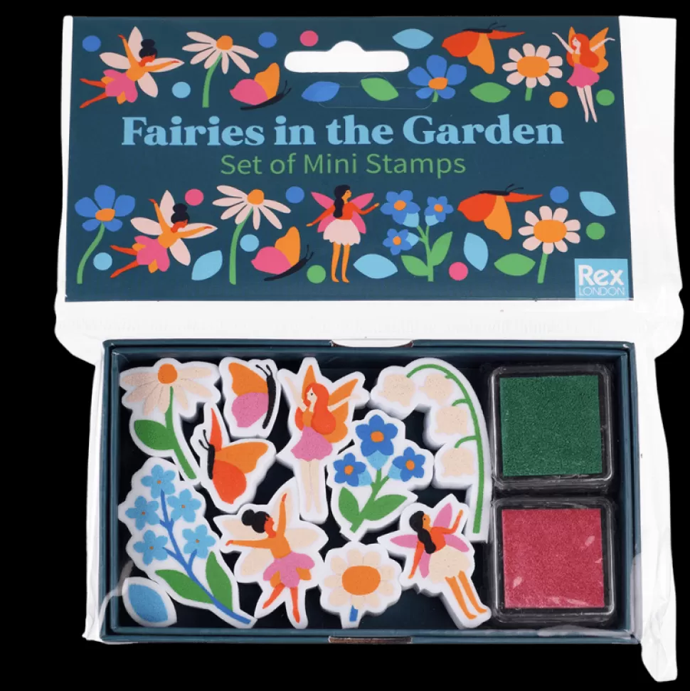 New Origami Doll Set Of Mini Stamps -fairies