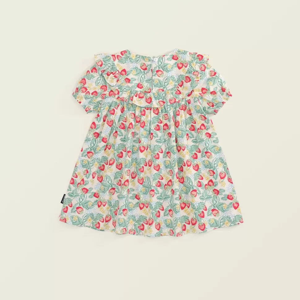 Shop Origami Doll Strawberry collar dress