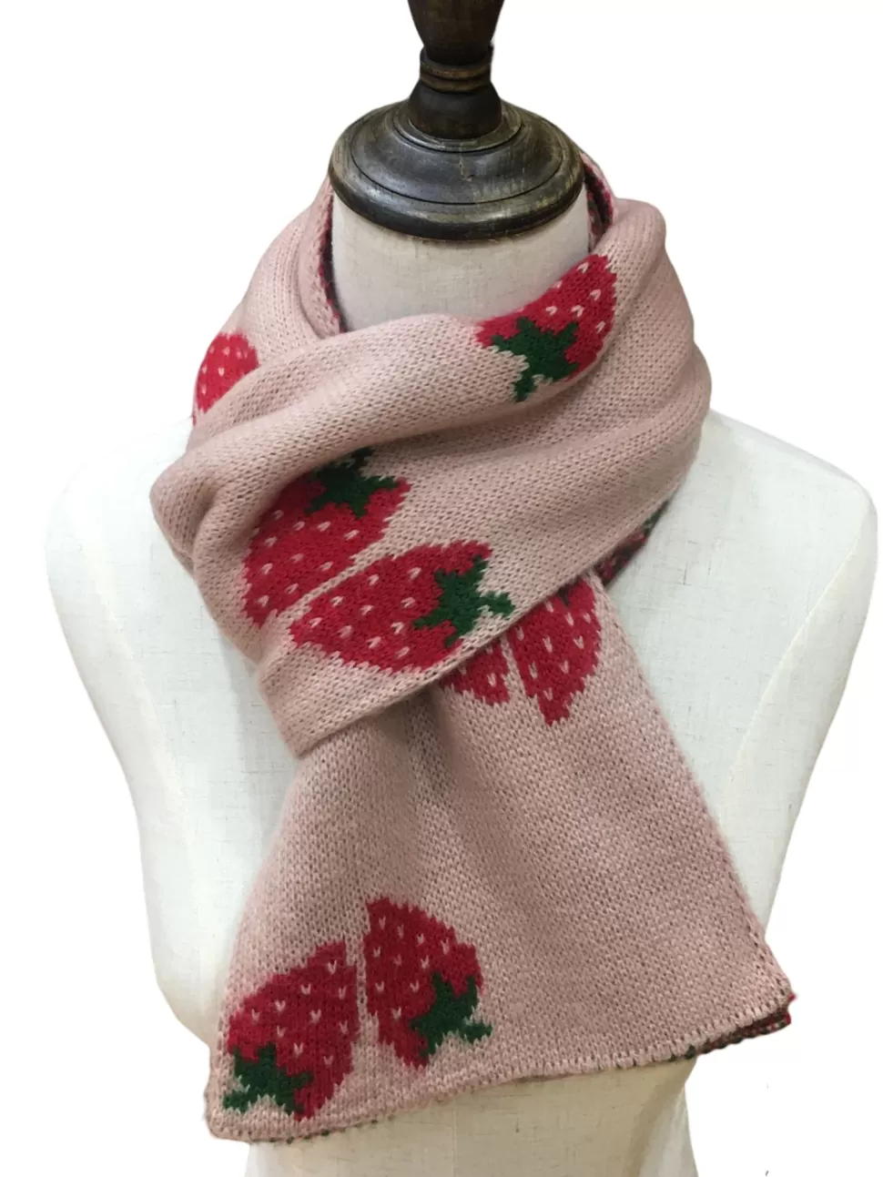 Store Origami Doll Strawberry Scarves (S)