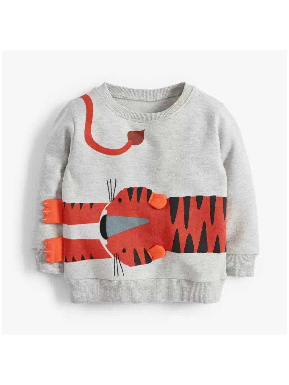 Discount Origami Doll Stretching Tiger pullover