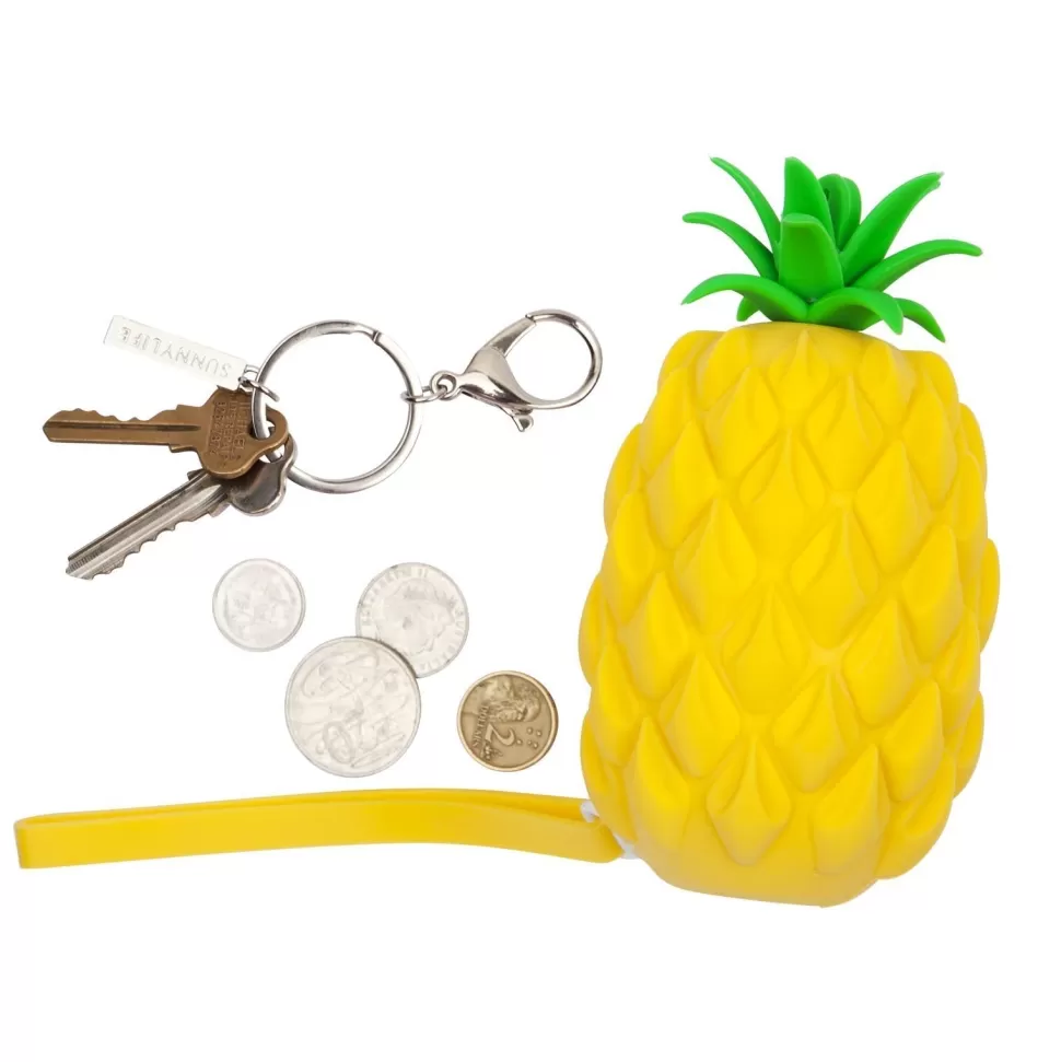 Discount Origami Doll Sunnylife Pineapple silicone coin purse