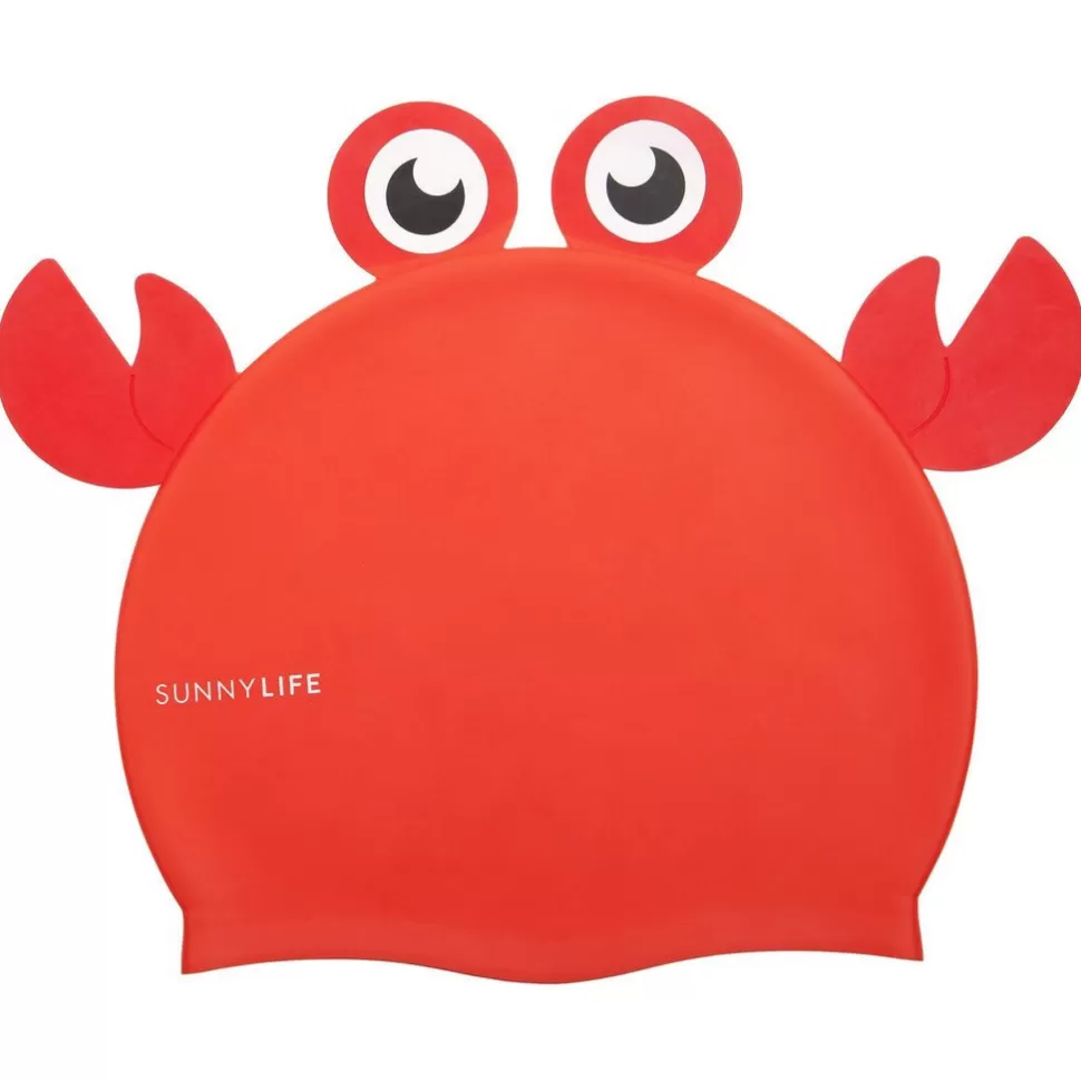 Online Origami Doll Swimming cap - crab