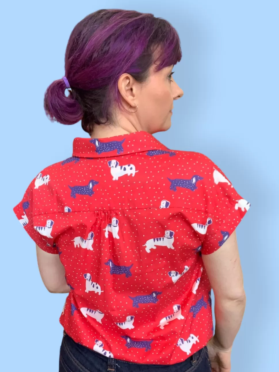 Fashion Origami Doll The Sausage dog Top