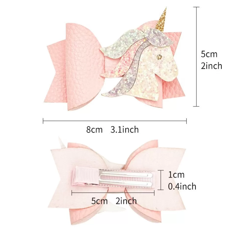 Best Sale Origami Doll Unicorn Hair Clips