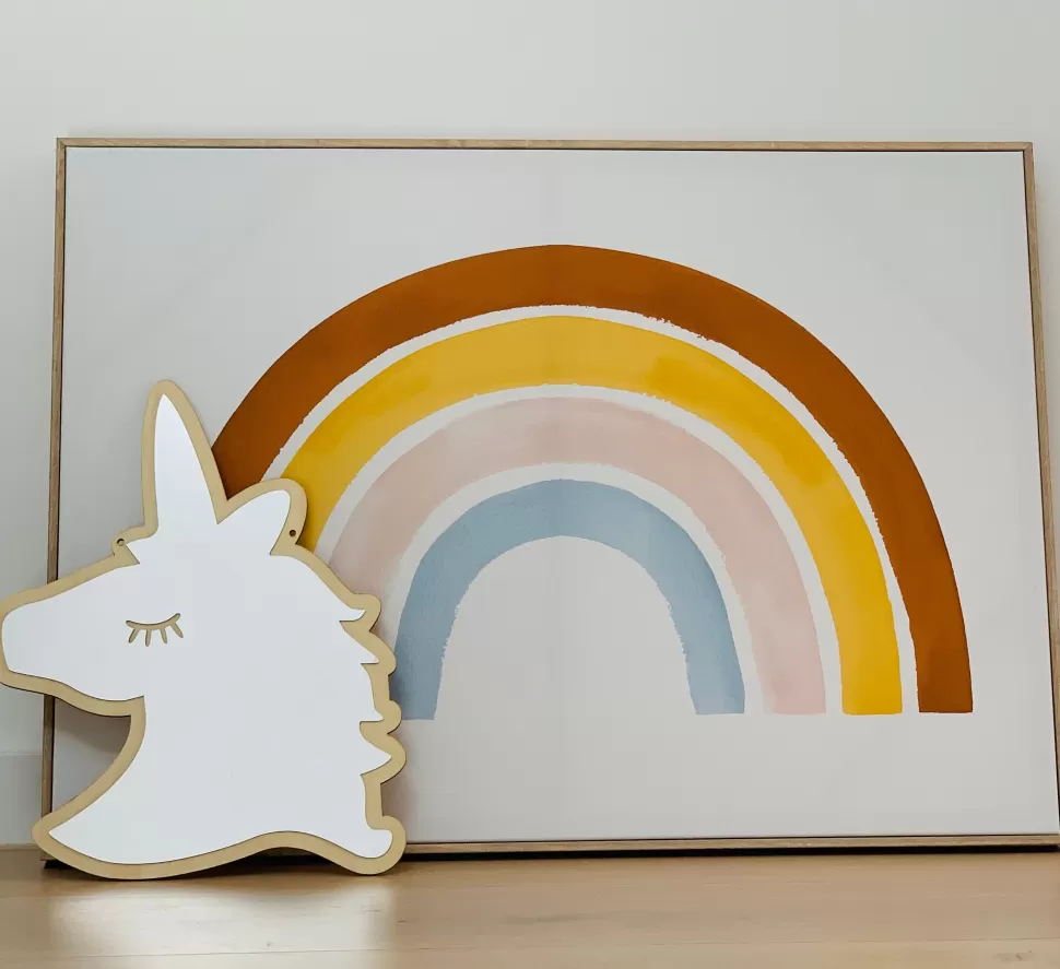 Flash Sale Origami Doll Unicorn Mirror