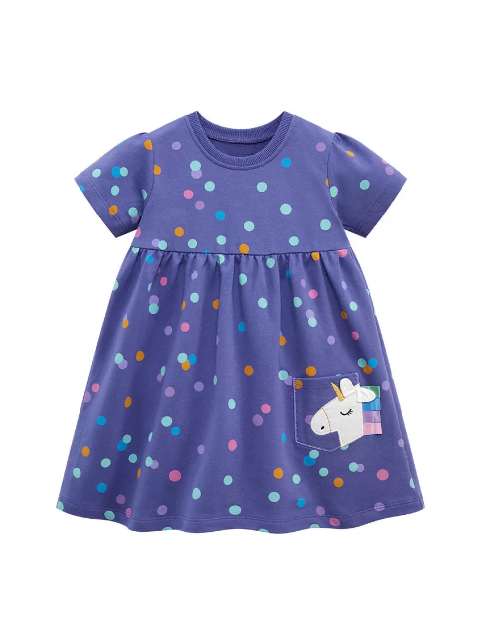 Outlet Origami Doll Unicorn purple kids Dress