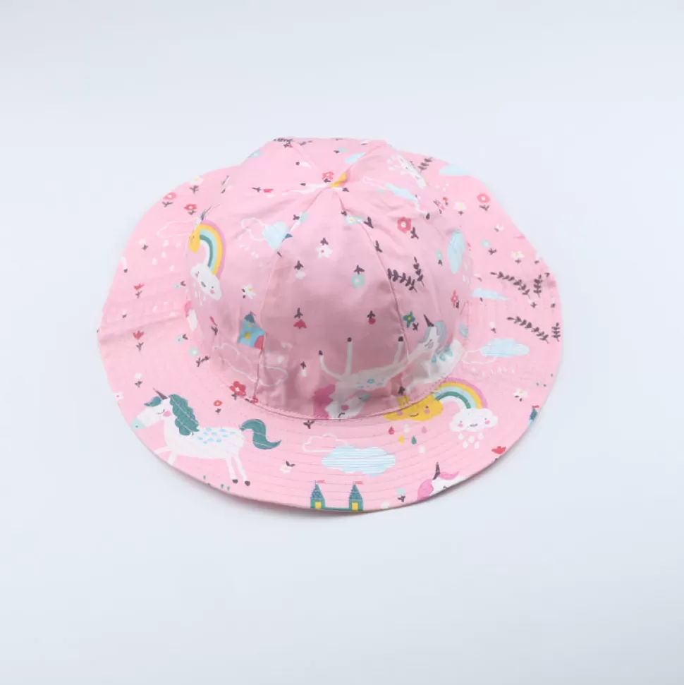 Best Sale Origami Doll Unicorn reversible bucket hat