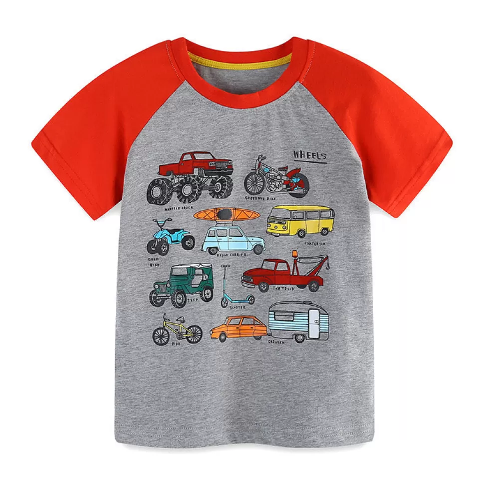 Sale Origami Doll Wheels kids tee